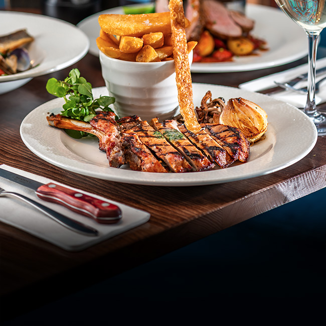 A La Carte menu at The Riverside