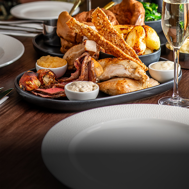 Sunday menu at The Riverside